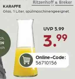 Möbel Buss Ritzenhoff & Breker Karaffe Angebot