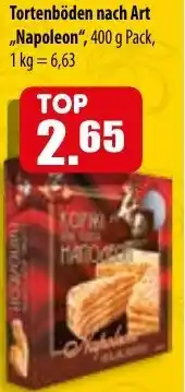 Mix Markt Tortenböden nach Art ,,Napoleon" Angebot