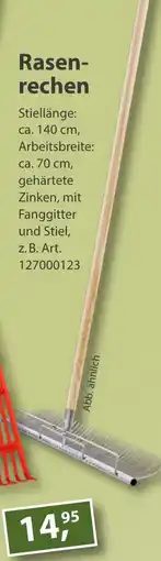 Sonderpreis Baumarkt Rasenrechen Angebot