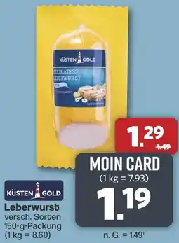 Famila Nord West KÜSTEN GOLD Leberwurst Angebot