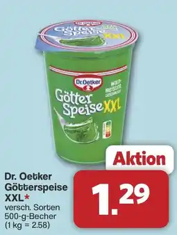 Famila Nord West Dr. Oetker Götterspeise XXL Angebot