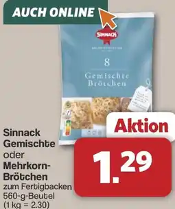 Famila Nord West Sinnack Gemischte oder Mehrkorn Brötchen Angebot