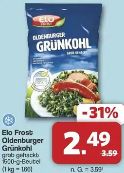 Famila Nord West Elo Frost Oldenburger Grünkohl Angebot
