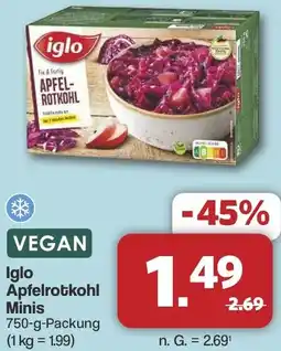 Famila Nord West Iglo Apfelrotkohl Minis Angebot