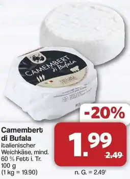 Famila Nord West Camembert di Bufala Angebot