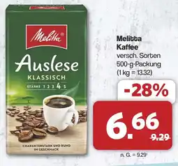 Famila Nord West Melitta Kaffee Angebot