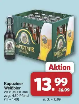 Famila Nord West Kapuziner Weißbier Angebot