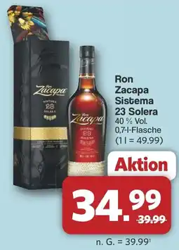 Famila Nord West Ron Zacapa Sistema 23 Solera Angebot