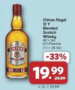 Famila Nord West Chivas Regal 12 Y Blended Scotch Whisky Angebot