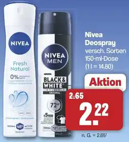 Famila Nord West Nivea Deospray Angebot