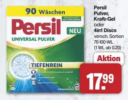 Famila Nord West Persil Pulver, Kraft-Gel oder 4in1 Discs Angebot