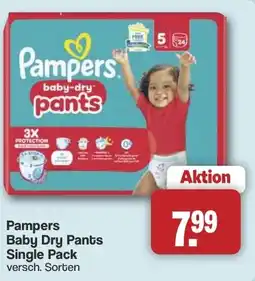 Famila Nord West Pampers Baby Dry Pants Single Pack Angebot