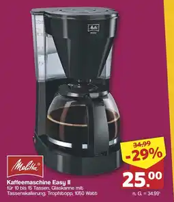 Famila Nord West Melitta Kaffeemaschine Easy II Angebot