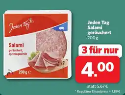 Famila Nord West Jeden Tag Salami geräuchert Angebot
