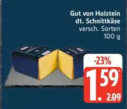 Edeka Gut von Holstein dt. Schnittkäse Angebot