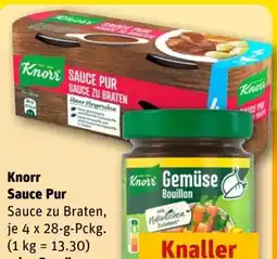 REWE Knorr Sauce Pur Angebot