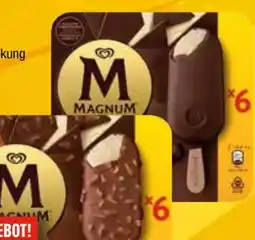 EDEKA Bandelt Langnese Magnum Eis-Spezialitäten Angebot