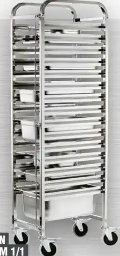 Handelshof contacto Regalwagen Gastronorm Angebot