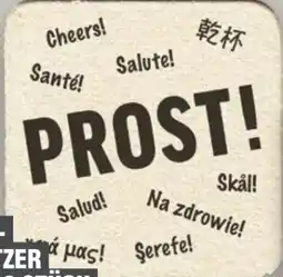 Handelshof Bierglas-Untersetzer Prost Angebot
