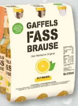 trinkgut Gaffels Fassbrause Zitrone Angebot