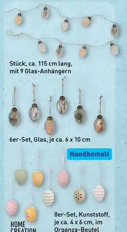 Aldi Nord Home Creation Oster-Anhänger Angebot