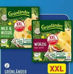 Aldi Nord Grünländer Käsescheiben XXL Angebot