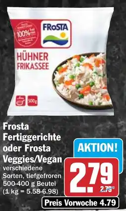 HIT Frosta Fertiggerichte oder Frosta Veggies/Vegan Angebot