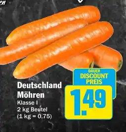 HIT Deutschland Möhren Angebot