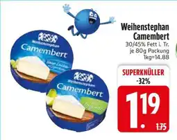 Edeka Weihenstephan Camembert Angebot