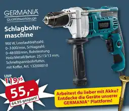 Sonderpreis Baumarkt GERMANIA Schlagbohrmaschine Angebot