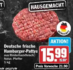 HIT Deutsche frische Hamburger-Pattys Angebot
