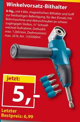 Sonderpreis Baumarkt Winkelvorsatz-Bithalter Angebot