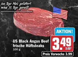 HIT US Black Angus Beef frische Hüftsteaks Angebot