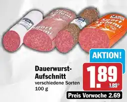 HIT Dauerwurst Aufschnitt Angebot