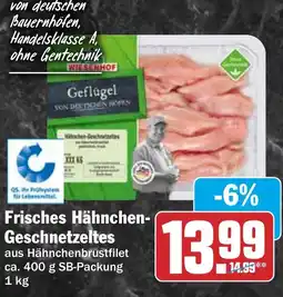 HIT Frisches Hähnchen Geschnetzeltes Angebot