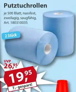 Sonderpreis Baumarkt Putztuchrollen 2 Stück Angebot