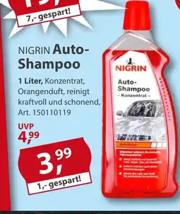 Sonderpreis Baumarkt NIGRIN Auto- Shampoo Angebot