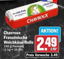 HIT Chavroux Französische Weichkäse-Rolle Angebot