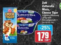 HIT Zott Zottarella Minis, Cheese Tiger Angebot