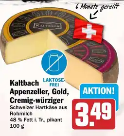 HIT Kaltbach Appenzeller, Gold, Cremig würziger Angebot