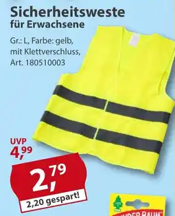 Sonderpreis Baumarkt Sicherheitsweste für Erwachsene Angebot
