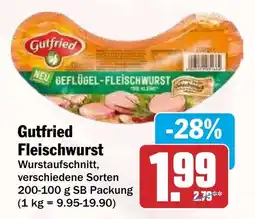 HIT Gutfried Fleischwurst Angebot