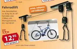 Sonderpreis Baumarkt Fahrradlift Angebot
