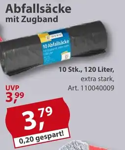Sonderpreis Baumarkt Abfallsäcke mit Zugband Angebot
