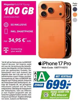 Expert Apple iPhone 17 Pro Angebot