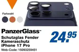 Expert PanzerGlass Schutzglas Fender Kameraschutz iPhone 17 Pro Angebot