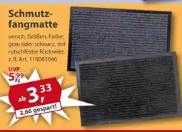 Sonderpreis Baumarkt Schmutzfangmatte Angebot