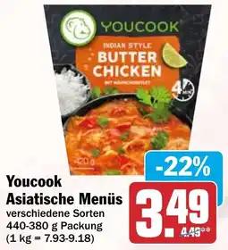 HIT Youcook Asiatische Menüs Angebot