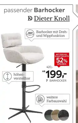 XXXLutz Dieter knoll barhocker Angebot