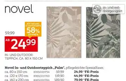XXXLutz Novel in- und outdoorteppich palm Angebot